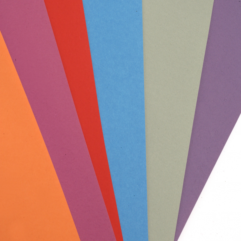URSUS крафт хартия 40 см x 4 метра 100 гр/м2 асорти цветове -1 брой