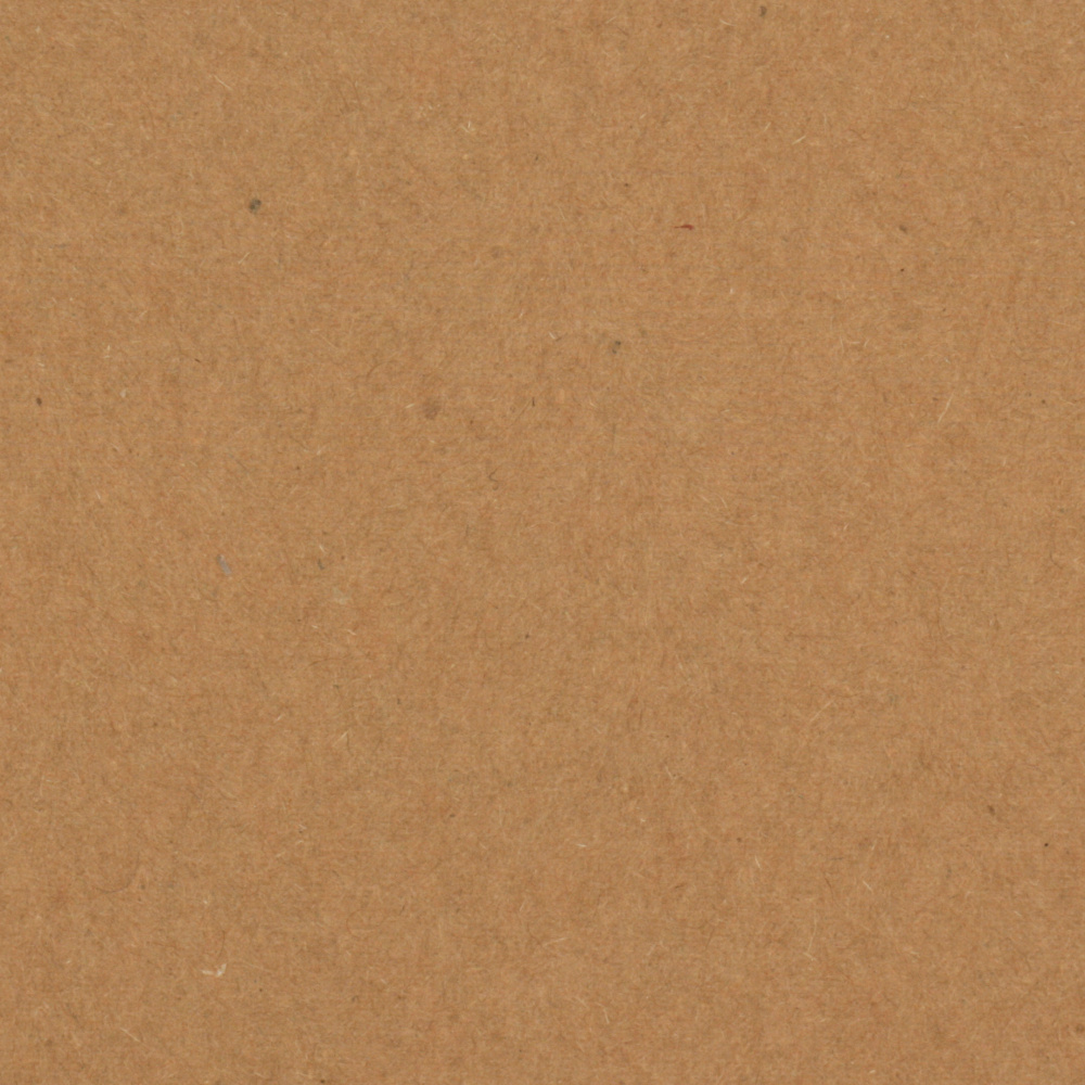Kraft Cardboard Sheets for Handmade Cards, Photo Albums, Boxes, etc. / 300 g/m2, A4 (21x29.7 cm) / Coconut Color - 10 pieces