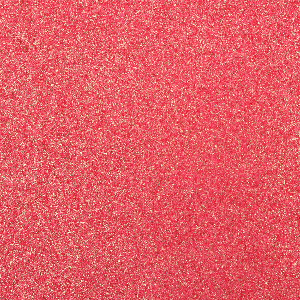 Glitter Cardstock, A4 (297x210 mm), 300 gsm, Single-Sided, Peach - Set of 10 Sheets