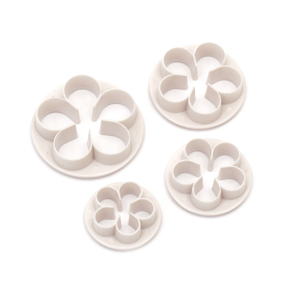 Set of Molds, Cutters 58 mm, 51 mm, 44 mm, 38 mm - 4 pieces