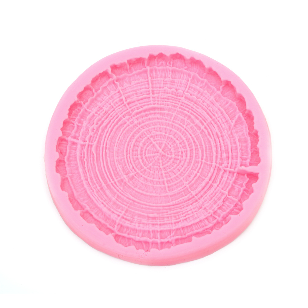 Silicone Mold / Form / 127x10 mm Wood Slice