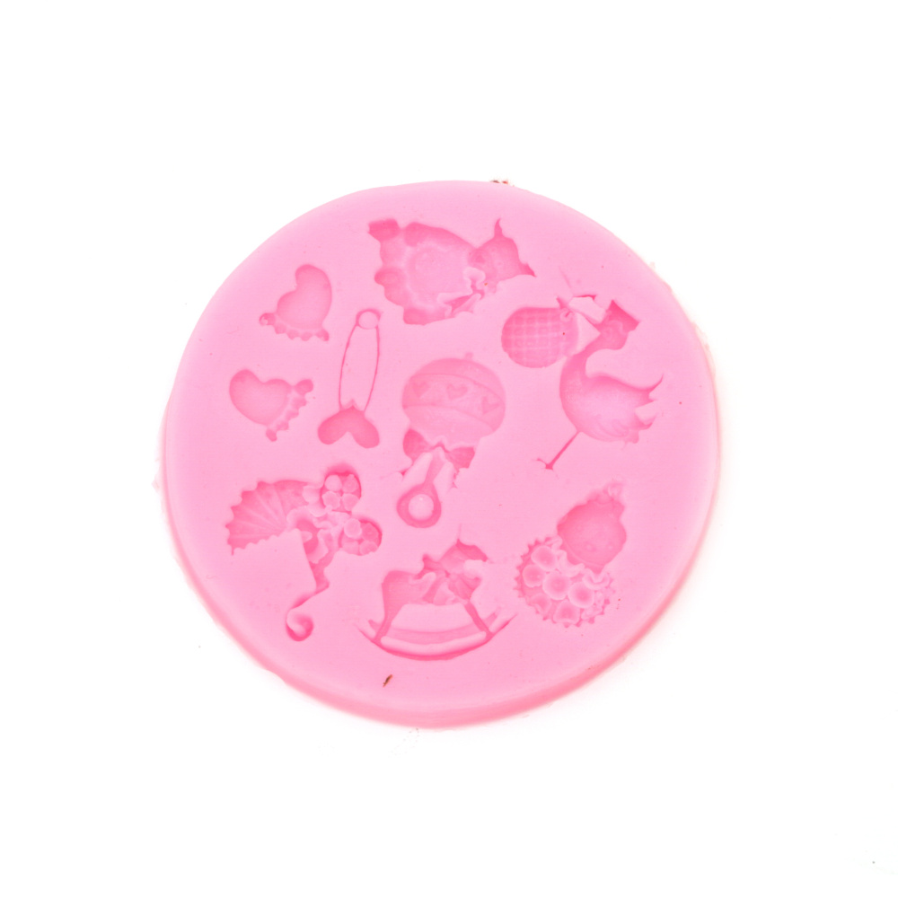 Silicone Mold /Shape/, 77x7 mm, Baby Design