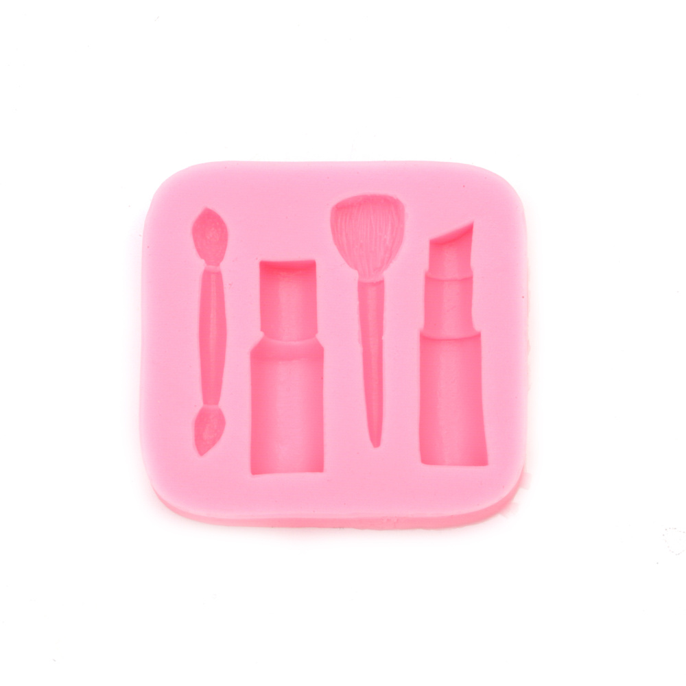 Silicone mold /shape/ 61x58x11 mm makeup
