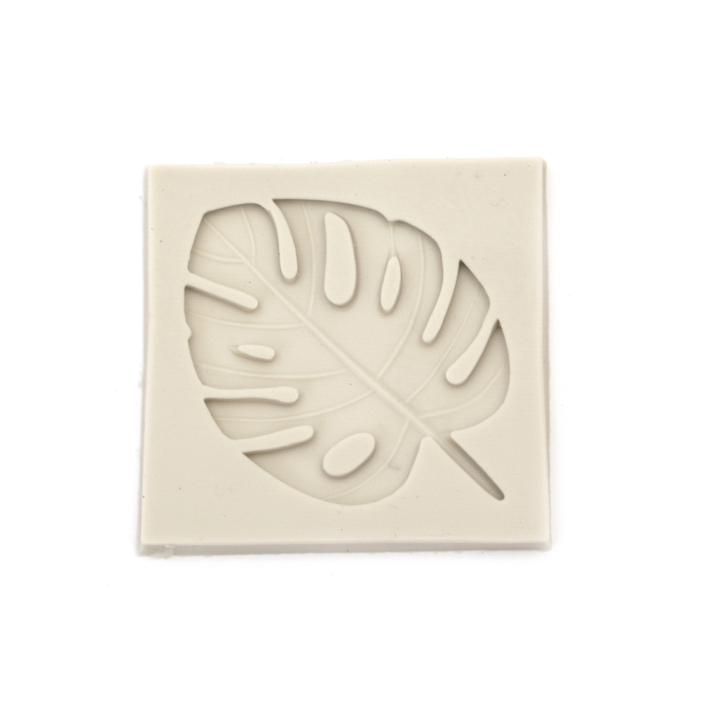 Silicone mold /shape/ 65x6 mm leaf