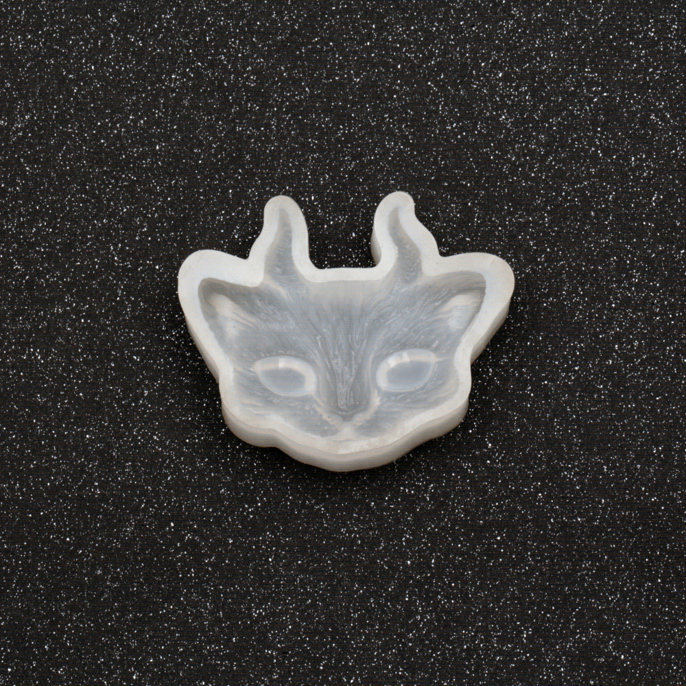 Καλούπι σιλικόνης /Demon cat/ 63x48x18 mm 