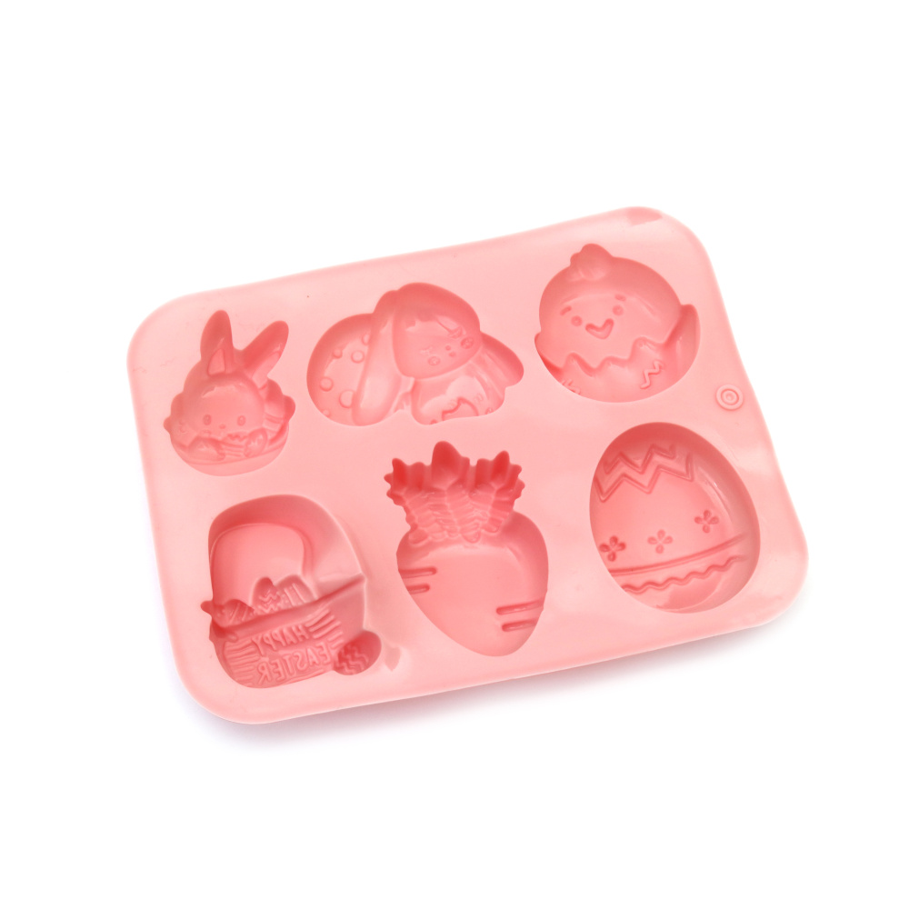 Stampo in silicone per decorazioni pasquali fai-da-te, 195x148x30 mm