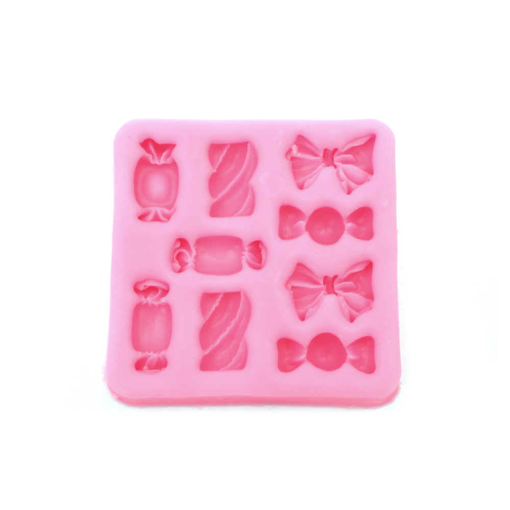 Silicone Mold 78x78x12 mm Candies