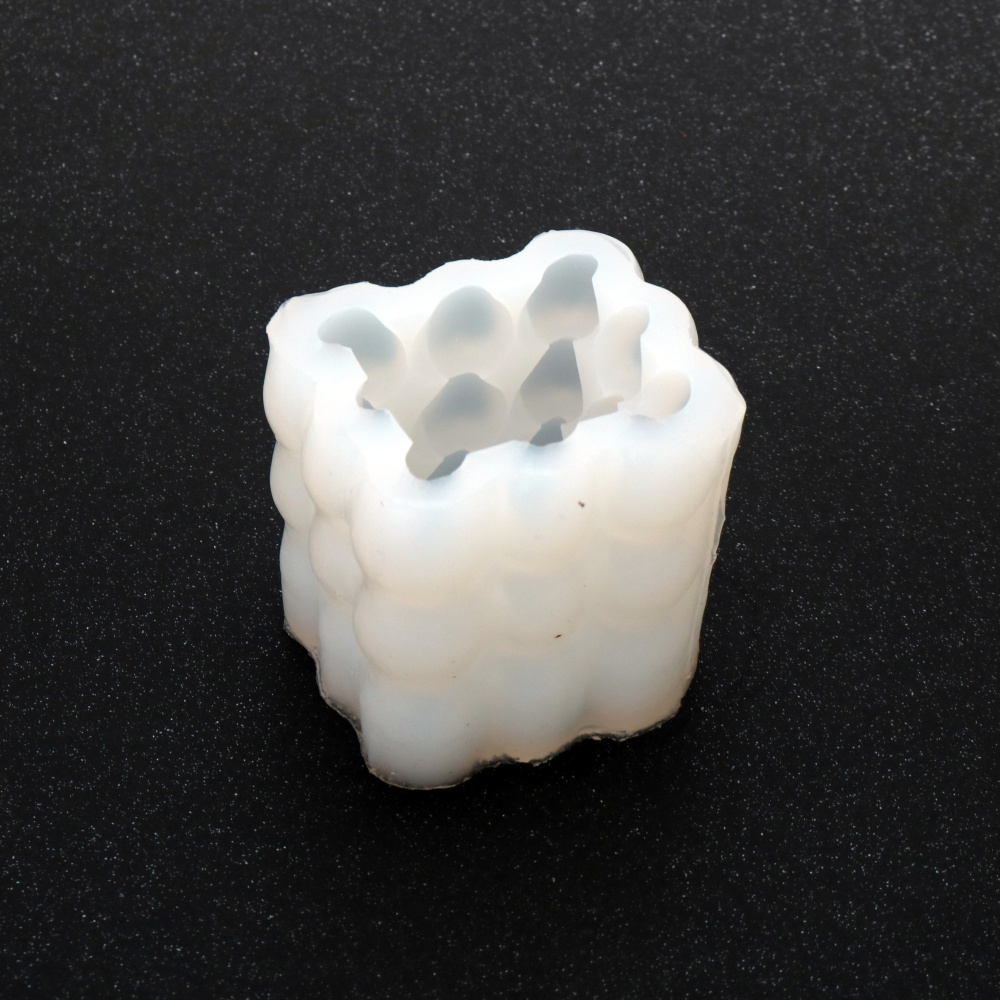 Silicone Mold 65x69x60 mm Candle