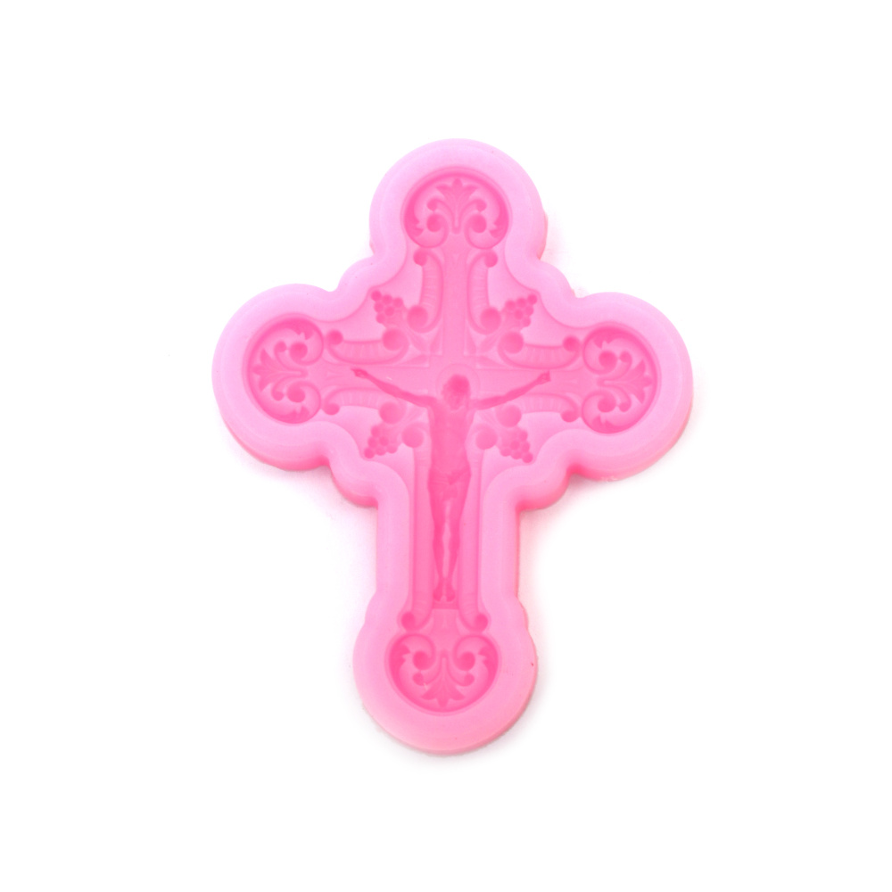 Silicone Mold 70x90x10 mm Cross