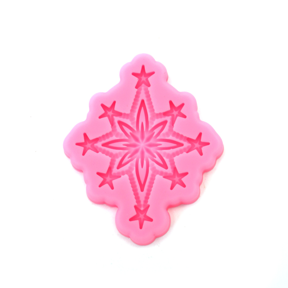 Silicone Mold 65x78x7 mm Star