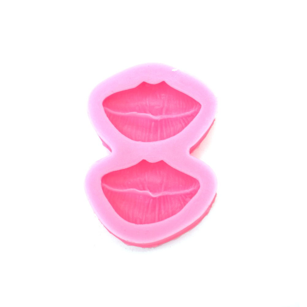 Silicone Mold 53x70x14 mm Lips