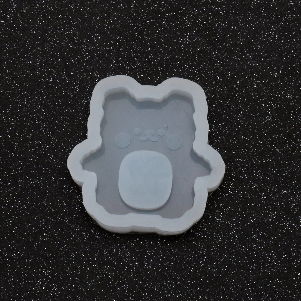 Mold din silicon /forma/ 58x60x13 mm urs