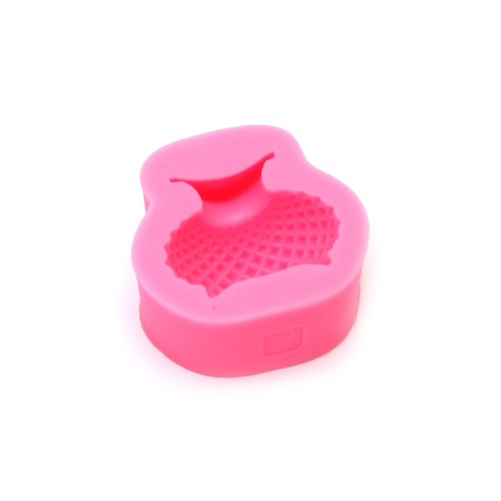 Silicone Mold, 60x60x27 mm, Vase Shape