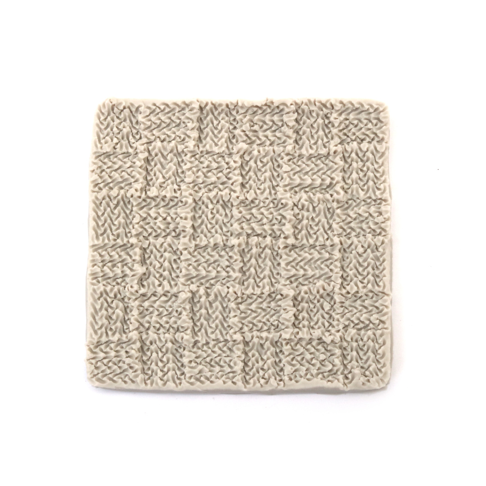 Stampo/Forma in silicone 94x96x6 mm - Pannello decorativo