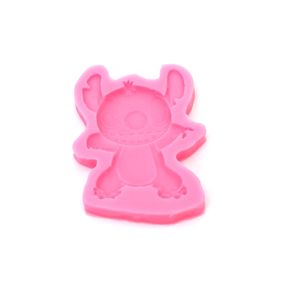 Silicone Mold, 68x83x11 mm, Animal Shape