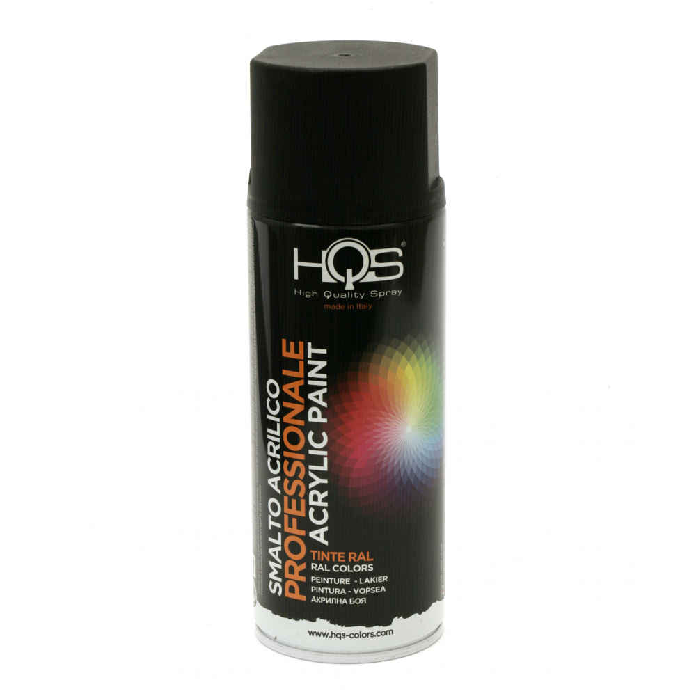 Spray acrilic 400 ml - ACRYLIC PROFI SPRAY BLACK MAT