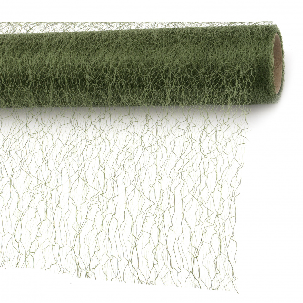 Διακοσμητικό  δίχτυ  50x455 cm χρώμα πράσινο