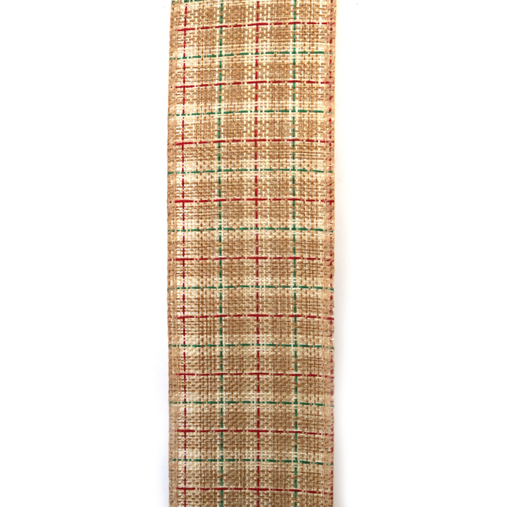 Juteband, 60 mm breit, ca. 6 m – zum Basteln & Dekorieren