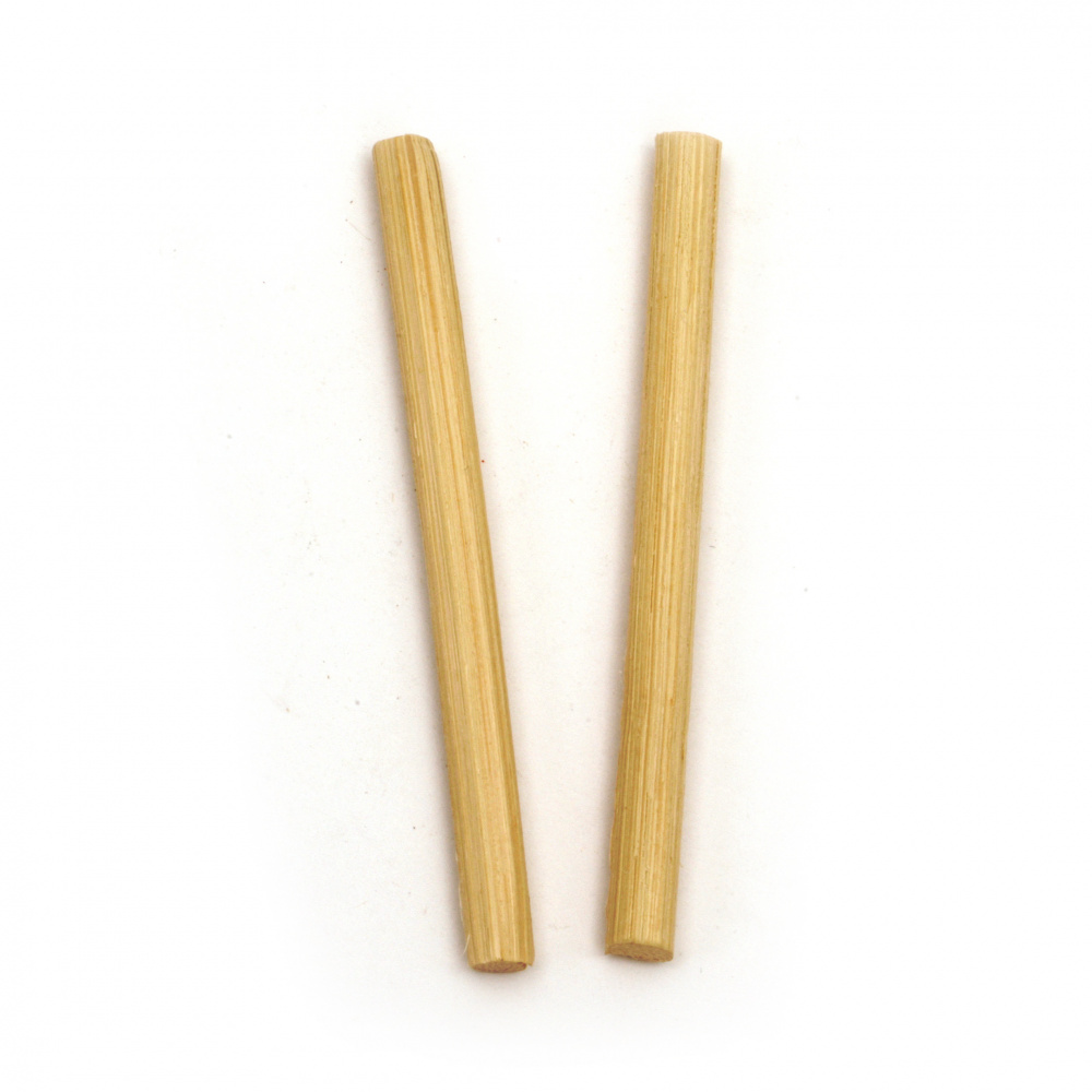 Bamboo sticks 77x5 mm -10 pieces