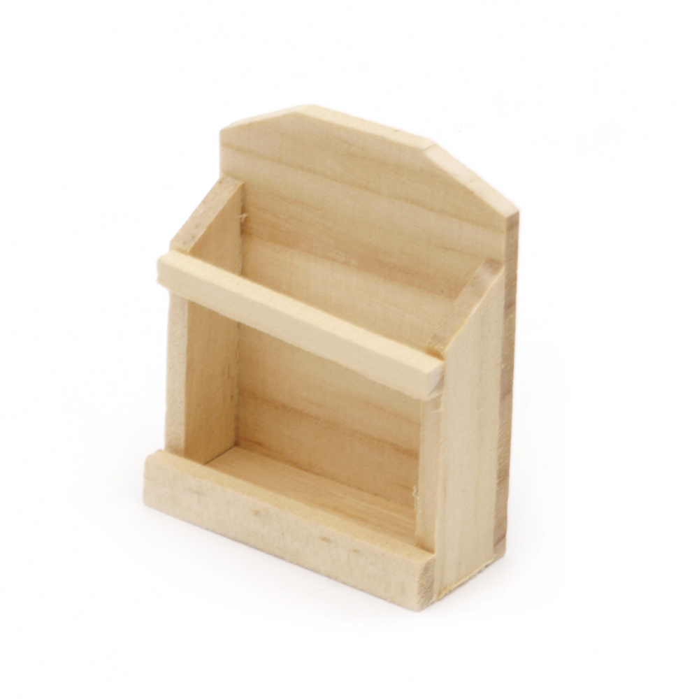Wooden shelf mini 42x20x53 mm
