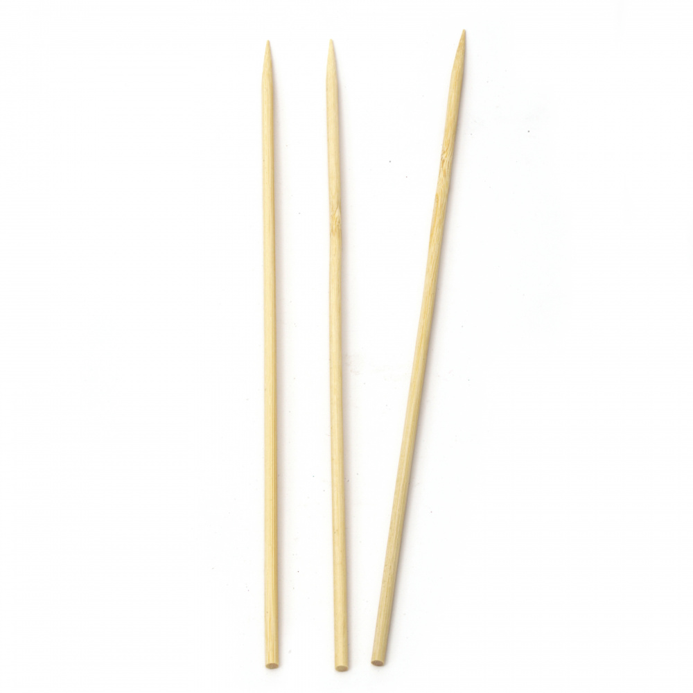 Bamboo sticks 245x4 mm ~ 45 pieces