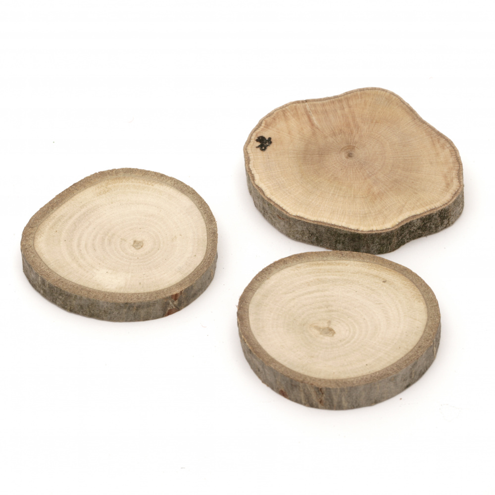 Șaibă de lemn 40 ~ 60x9 mm -5 bucăți