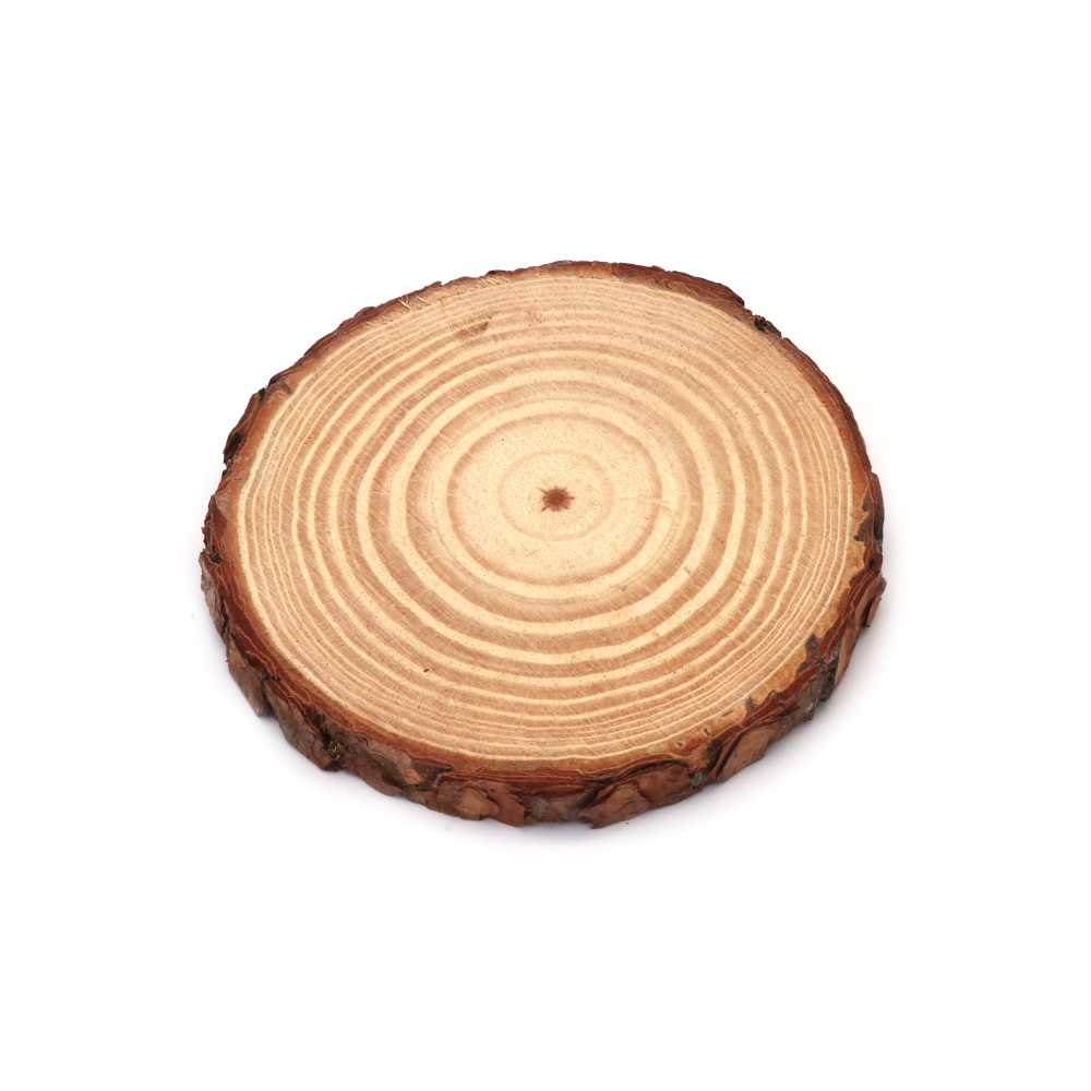 Wooden Disc 100~130x10~13 mm - 1 Piece