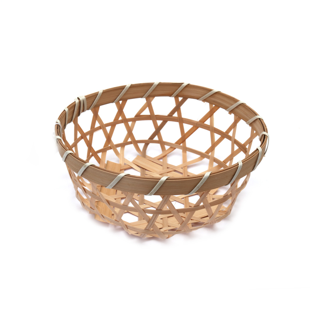 Wicker Basket, 165x70 mm, Natural Color