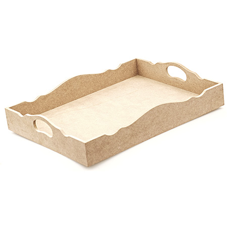 MDF tray for decoration 29x38 cm