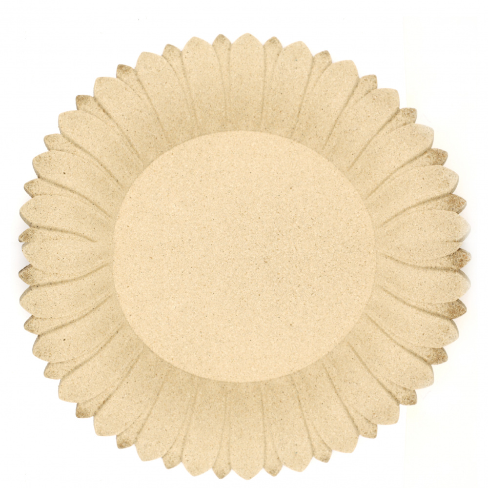 MDF plate for decoration 315x30mm flower