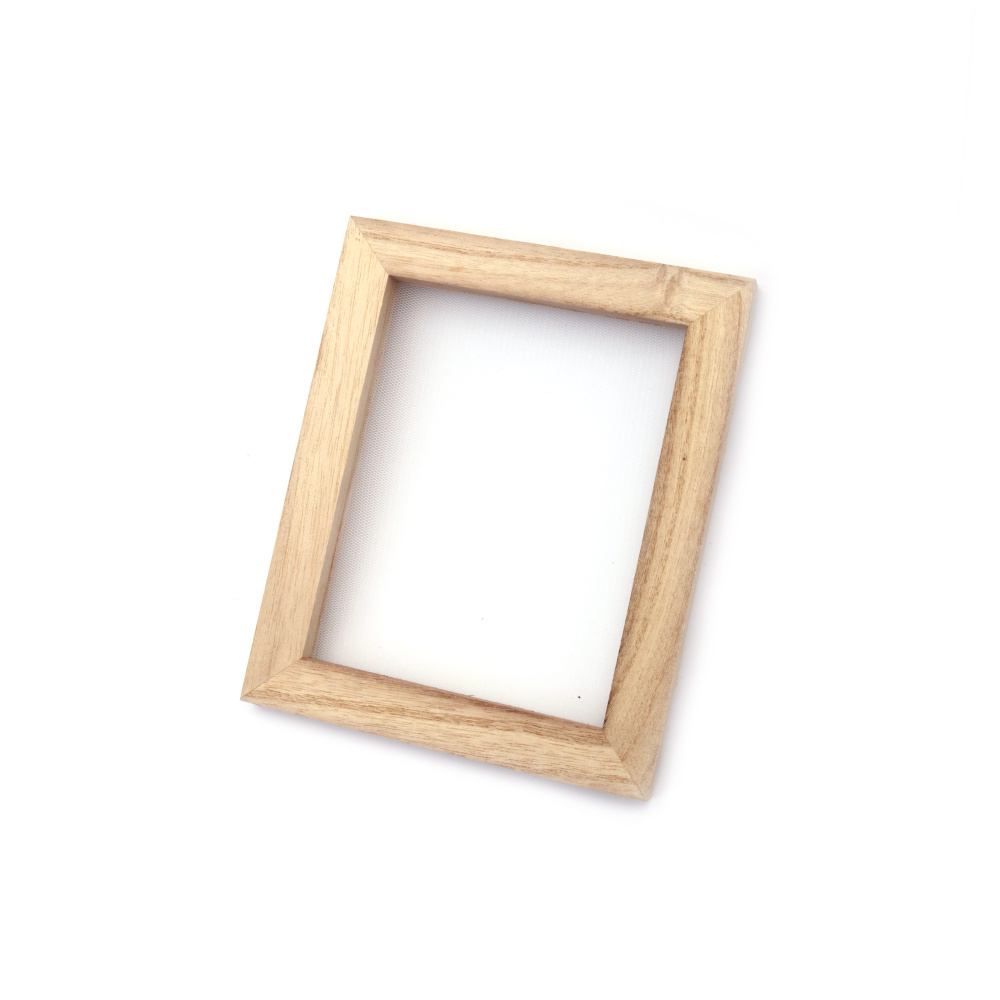 Дървена рамка с мрежа за изработка на Hand Made хартия 150x180 мм