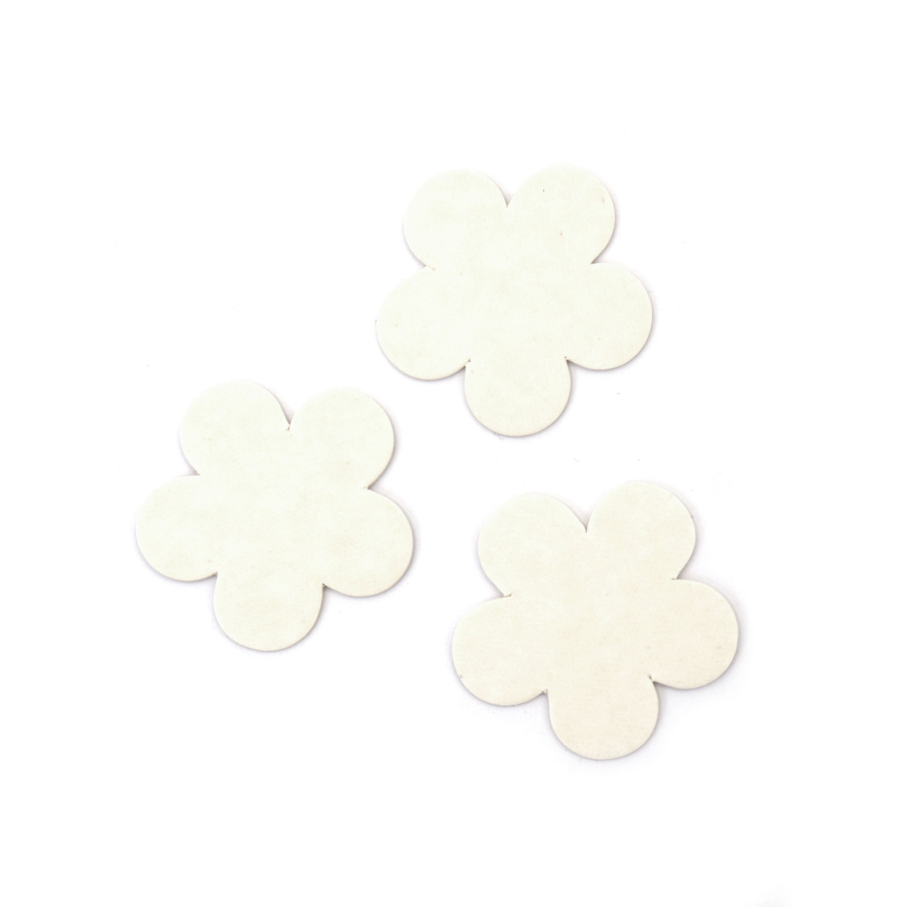 Chipboard Flower 35x1 mm, A2 - 5 pieces