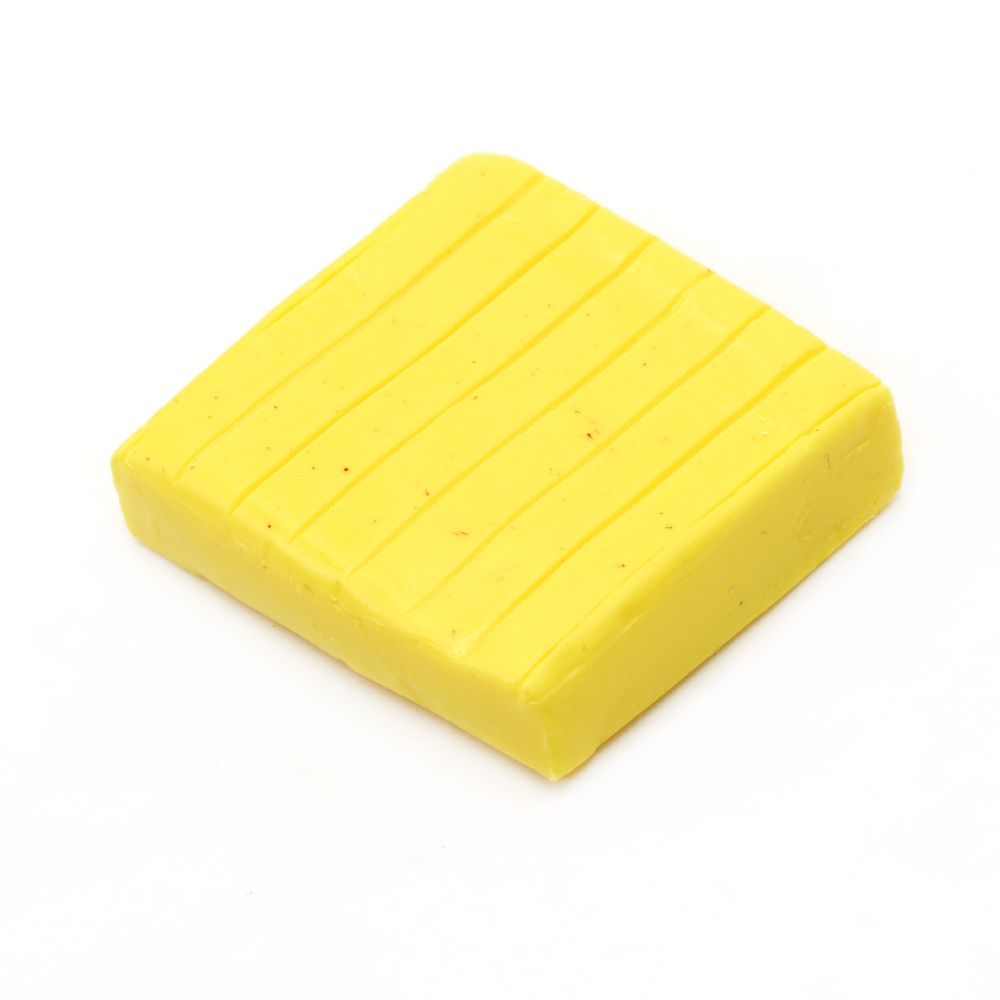 Soft Polymer Clay Yellow, 50g