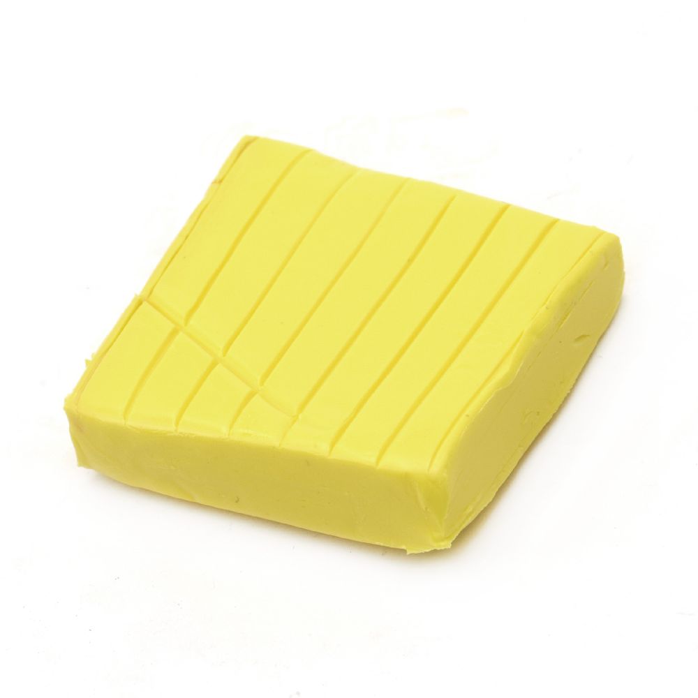 Soft Polymer Clay Yellow, 50g