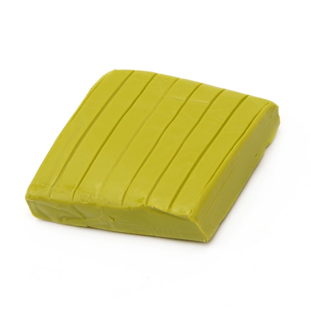 Olive Green Polymer Clay - 50 grams