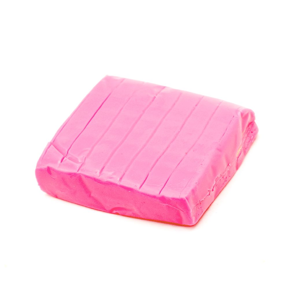 Polymer Clay / Bright Neon Pink - 50 grams