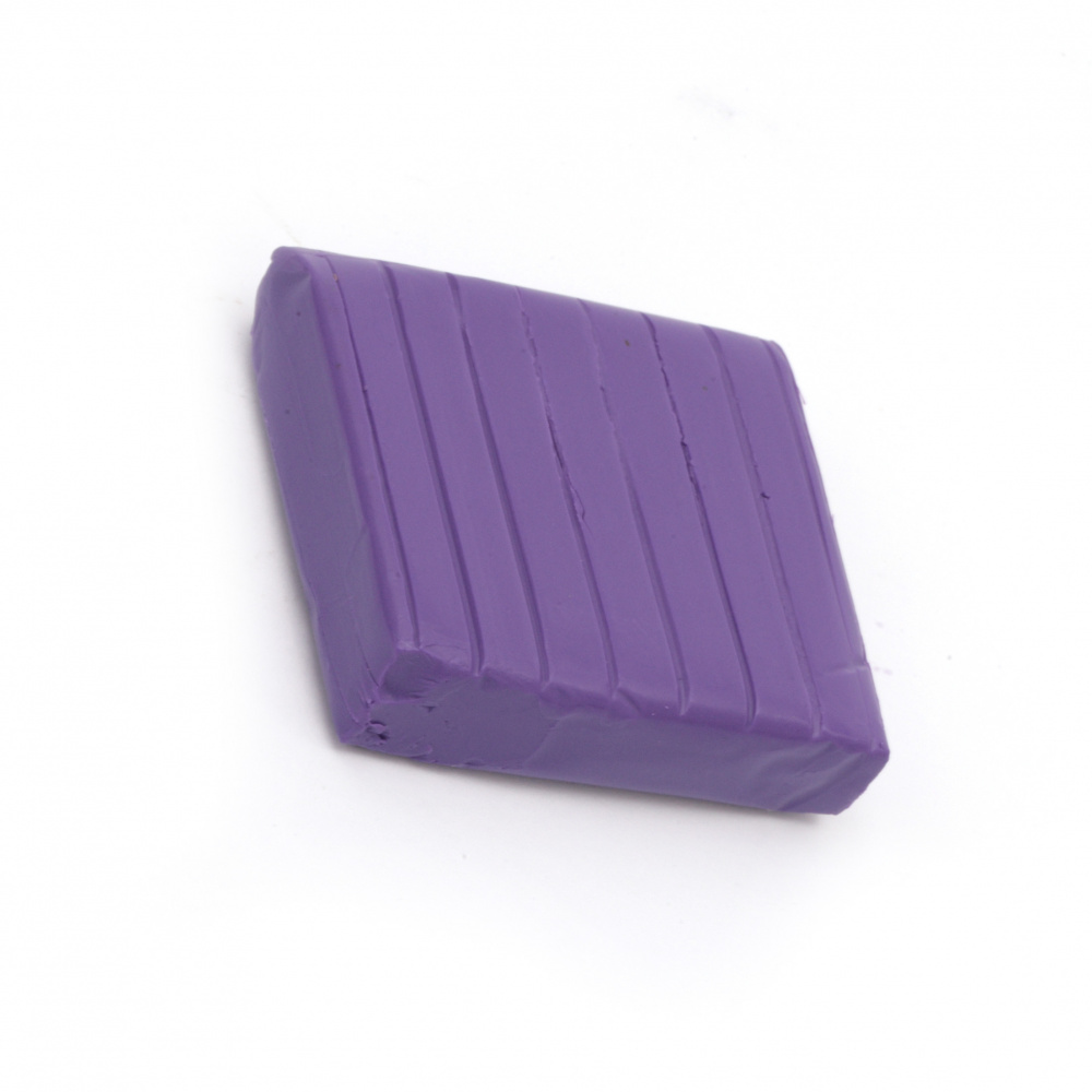 Polymer clay neon purple -50 grams
