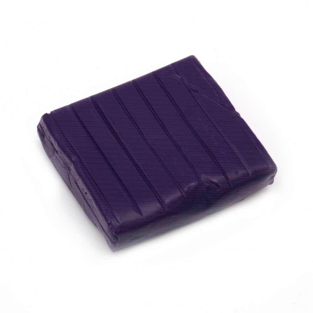 Polymer clay purple cyclamen -50 grams