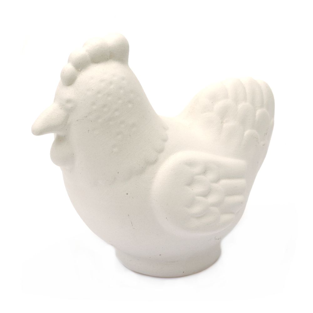 Κοτόπουλο κεραμικό λευκό 135x125 mm