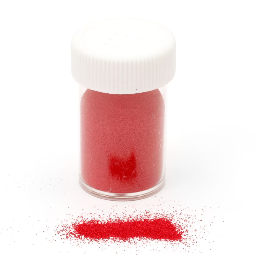 Embossing Powder, Red Color, 1 Jar 10~11 grams