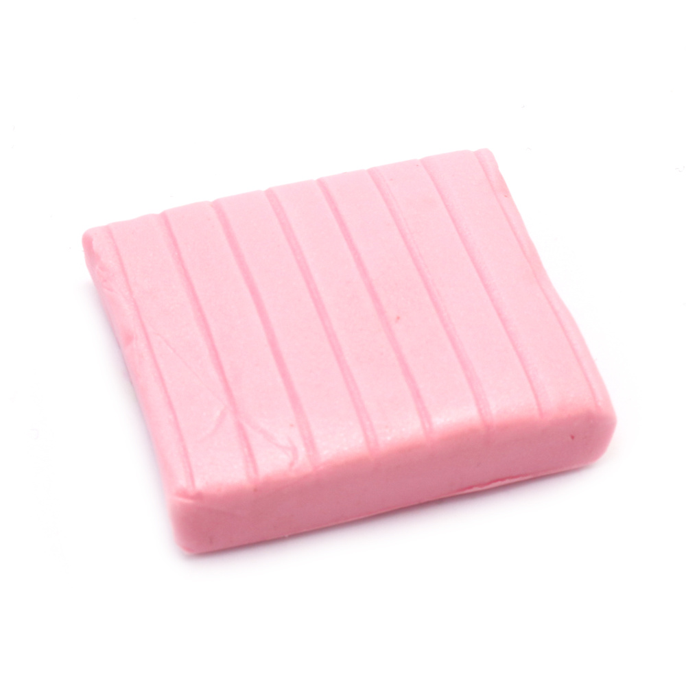 Polymer clay, color pearl pink - 50 grams
