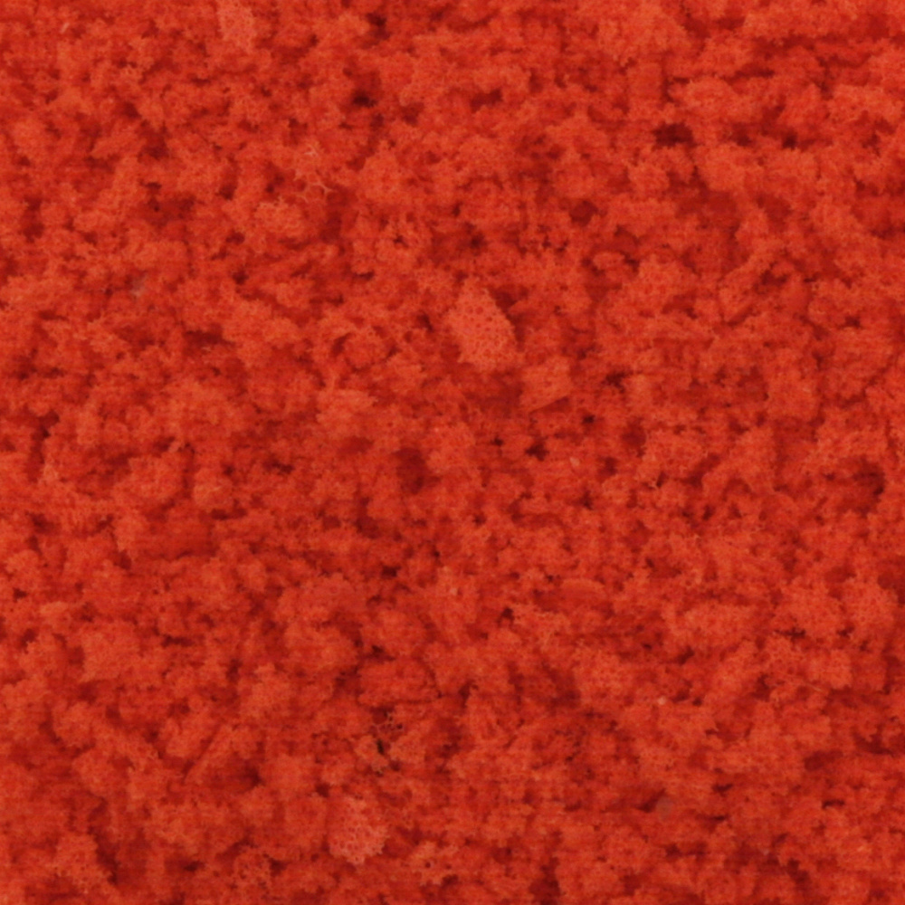 Τεχνητή σκόνη για 3D microscape / άμμος κατασκευής για δέντρα και λουλούδια / για ενσωμάτωση σε εποξική ρητίνη χρώμα πορτοκαλί -5 γραμμάρια