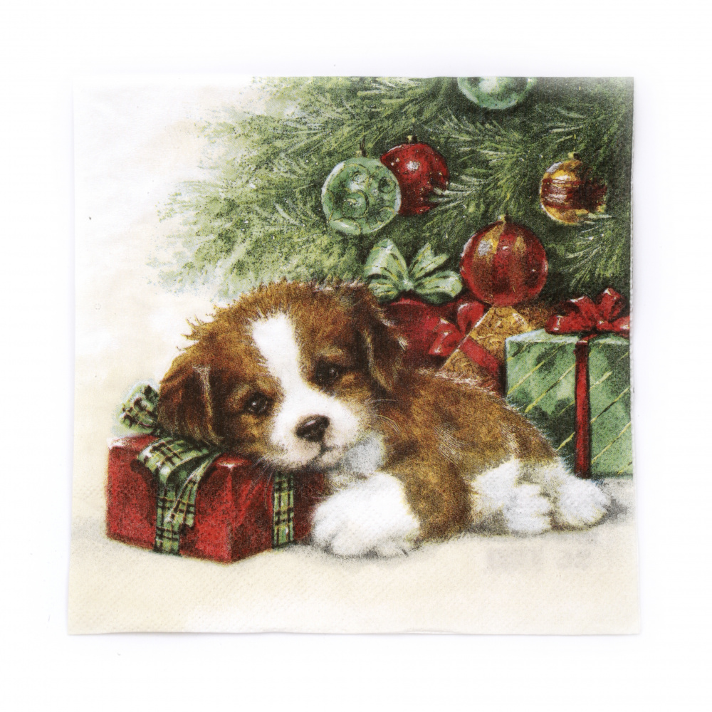 Napkin for decoupage Ambiente 33x33 cm three-layer Gift Guard - 1 piece