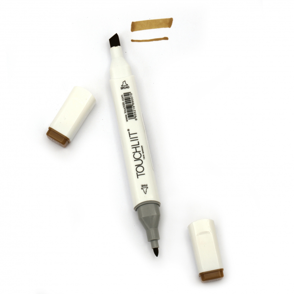 Double-headed color marker with alcohol ink for drawing and design 100 - 1pc.