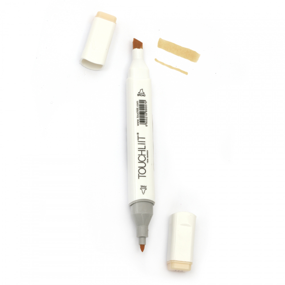 Double-headed color marker with alcohol ink for drawing and design 113 - 1pc.