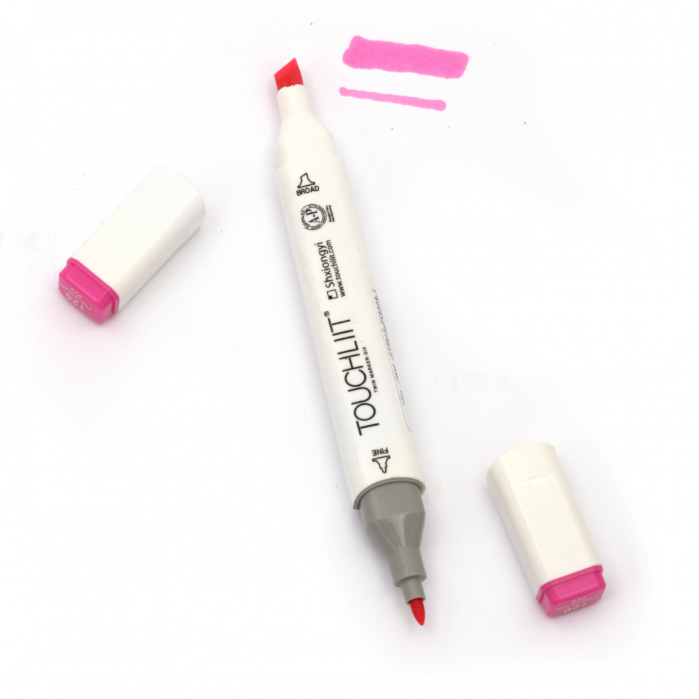 Double-headed color marker with alcohol ink for drawing and design 126 - 1pc.