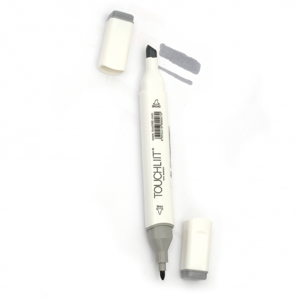 Double-headed color marker with alcohol ink for drawing and design CG4 - 1pc.