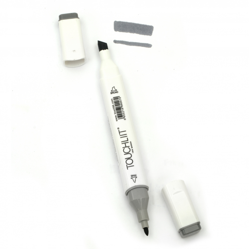 Double-headed color marker with alcohol ink for drawing and design CG5 - 1pc.