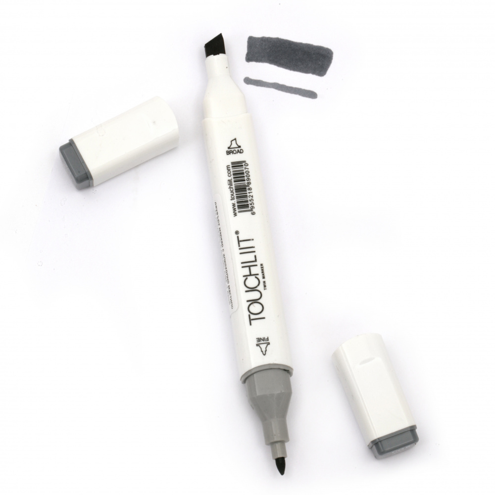 Double-headed color marker with alcohol ink for drawing and design CG6 - 1pc.