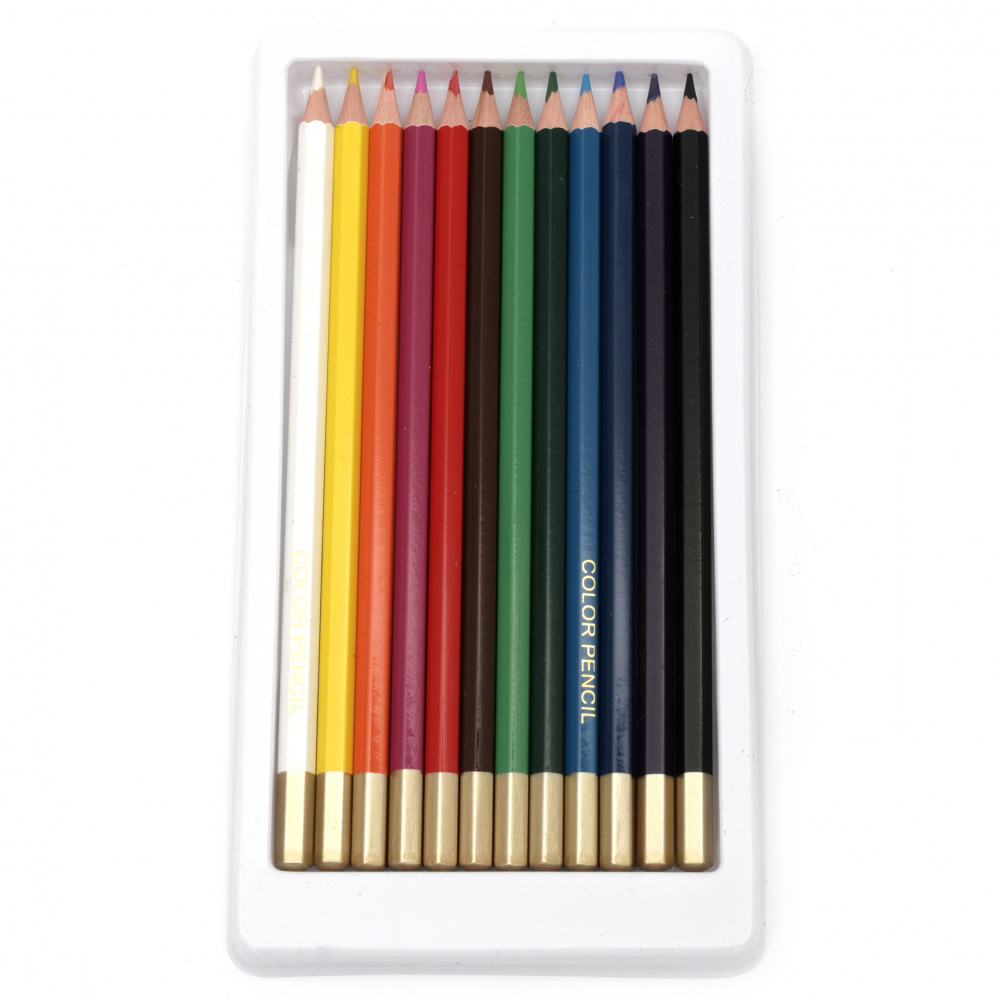 Set de creioane colorate WORISON -12 culori